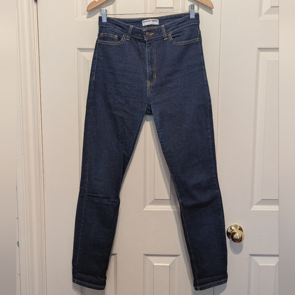 American Apparel High-rise Pencil Jean